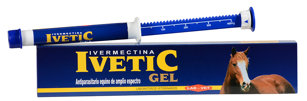 Ivetic Gel antiparasitario para equinos