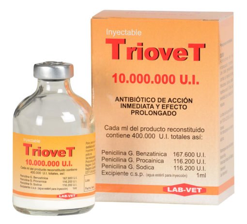 Triovet antibiótico penicilina